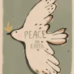 Peace Bird Peace on Earth duif Product Foto